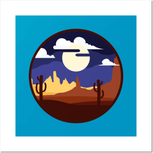 Desert - Landscape Posters and Art